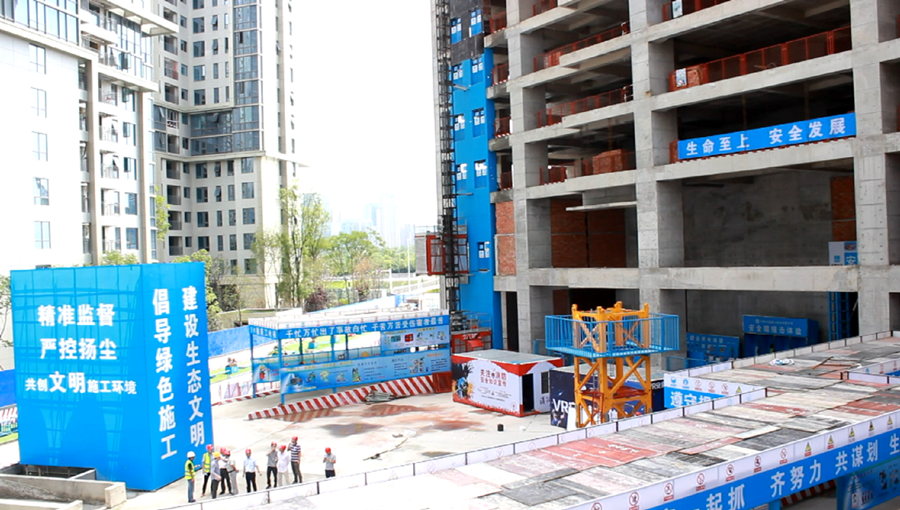 成都高新区一建筑工地启用地震预警 系行业首次尝试